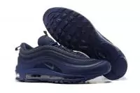 chaussures de course retro nike air max 97 water blue